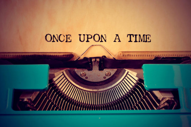 retro typewriter and text once upon a time Change Your Story