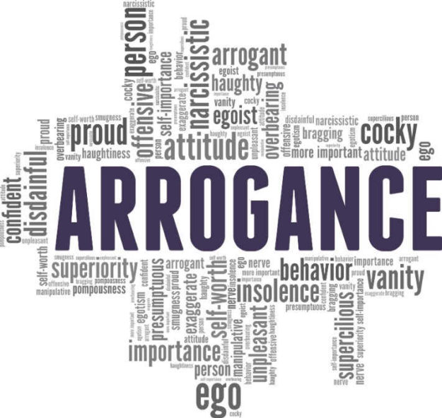 ARROGANCE - THE DEATH OF A LEADER