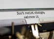 HOW TO F.A.C.E. CHANGE