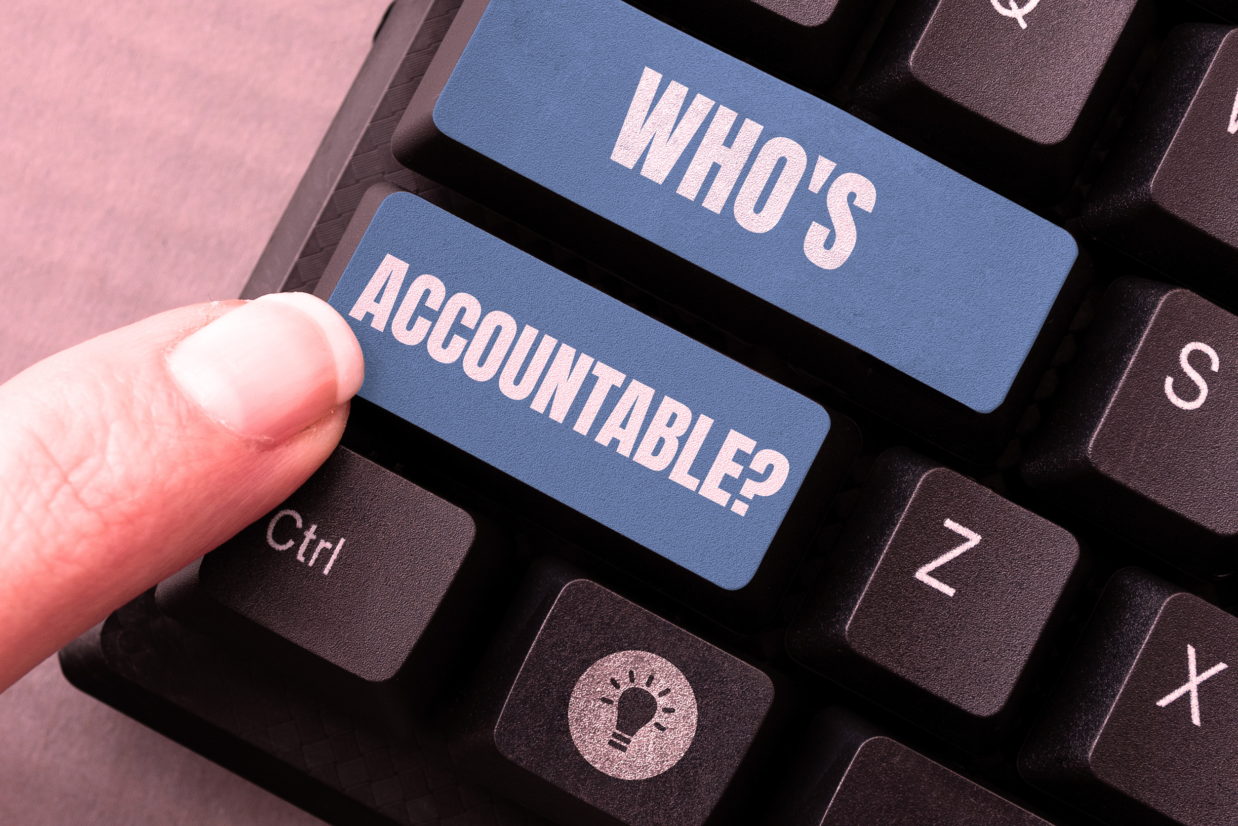 Blame vs. Accountability & Ownership?